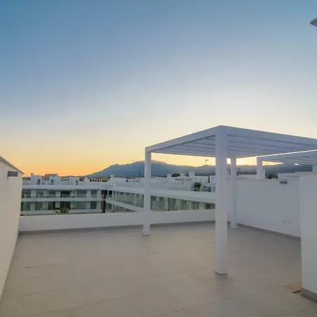 Brand New 3 Bedroom Penthouse In Belaire With Solarium, Terrace And Pools * Estepona